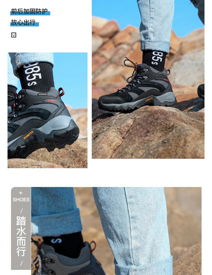HUMTTO Wandern Schuhe Männer Winter Outdoor Sport Klettern Schuhe jagd schuhe Warme frauen Trekking Turnschuhe stiefeletten Taktische