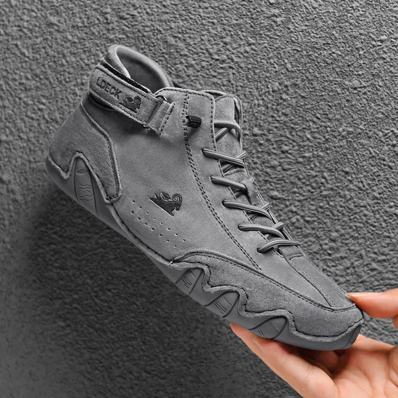 Wilderer Trail® orthopädische Echtleder Premium Barfußschuhe