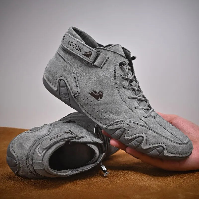 Wilderer Trail® orthopädische Echtleder Premium Barfußschuhe