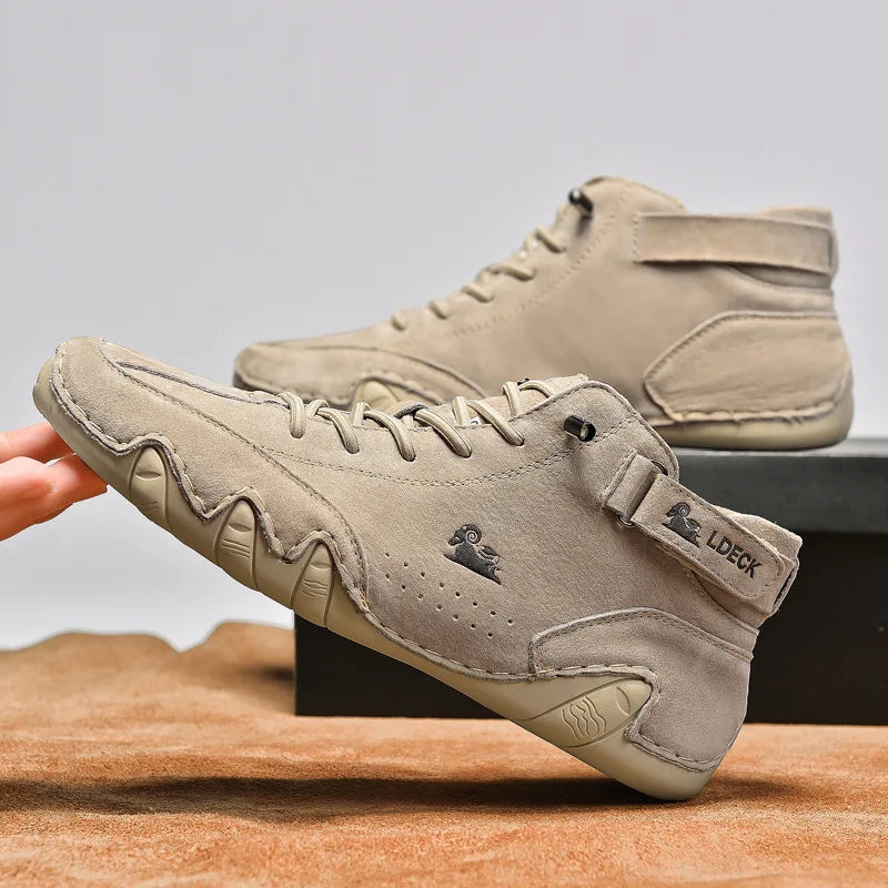 Wilderer Trail® orthopädische Echtleder Premium Barfußschuhe