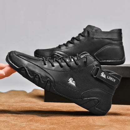 Wilderer Trail® orthopädische Echtleder Premium Barfußschuhe