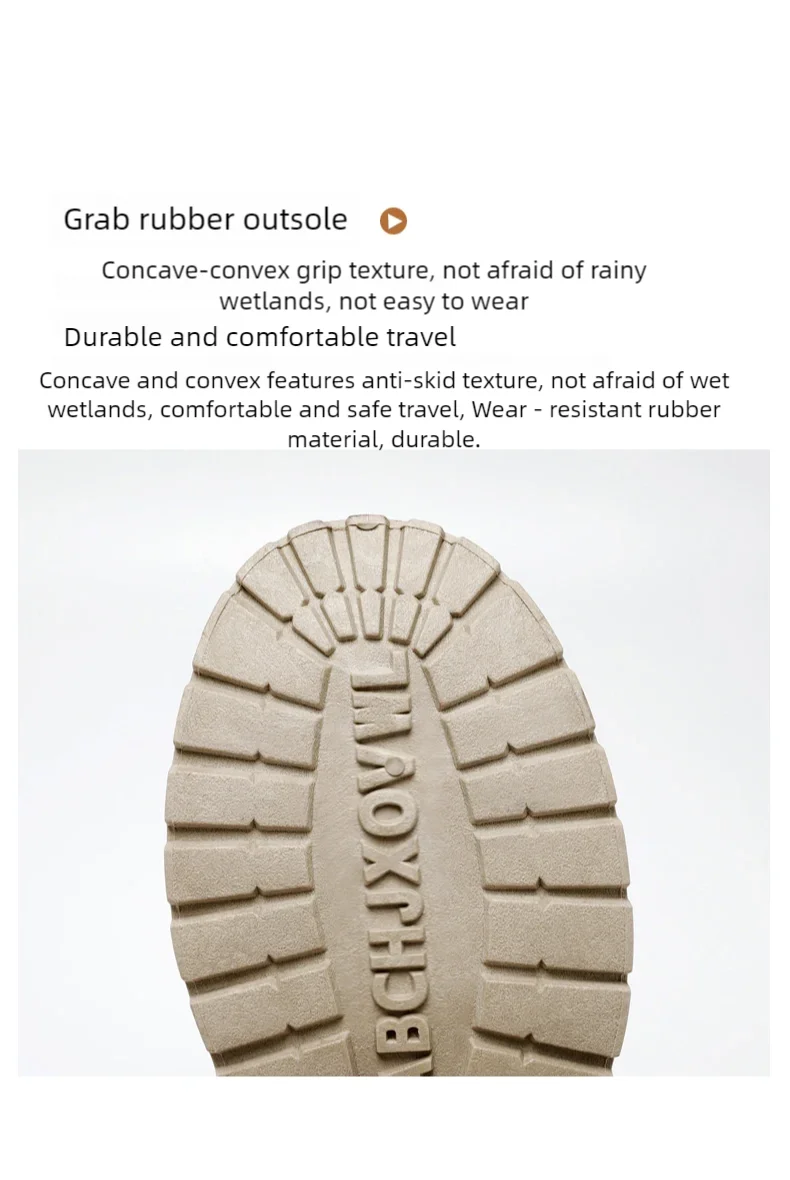 Herren High-Top Freizeitstiefel für alle Jahreszeiten, neue Outdoor-Anti-Rutsch-Komfort-Arbeitsstiefel, modische, vielseitige, trendige Stiefel, Herrenschuhe.
