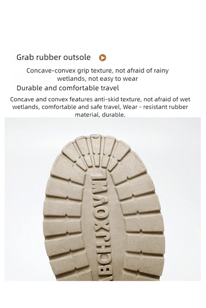 Herren High-Top Freizeitstiefel für alle Jahreszeiten, neue Outdoor-Anti-Rutsch-Komfort-Arbeitsstiefel, modische, vielseitige, trendige Stiefel, Herrenschuhe.